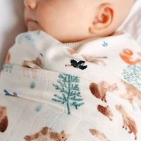 Swaddle Blanket-llama
