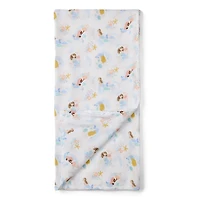 Bamboo Muslin Swaddle Blanket - Mermaids