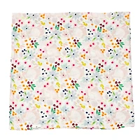 Couverture Mousseline Bambou - Coquillage Floral