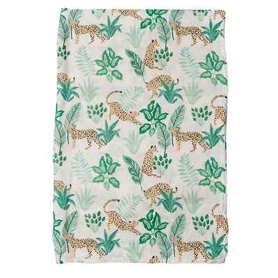 Bamboo Muslin Swaddle Blanket - Jungle