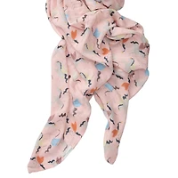 Couverture Mousseline Bambou -  Licornes