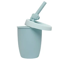 Kids Silicone Cup with Straw
