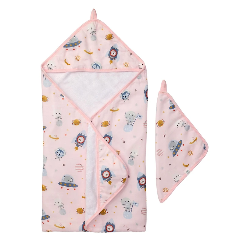 Hooded Towel Set - Astro