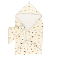 Hooded Towel Set - Breakfast