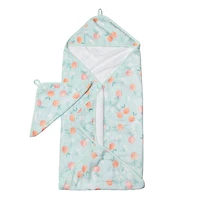 Hooded Towel Set - Peaches