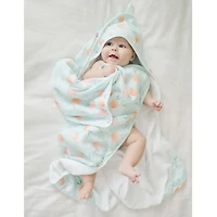 Hooded Towel Set - Peaches