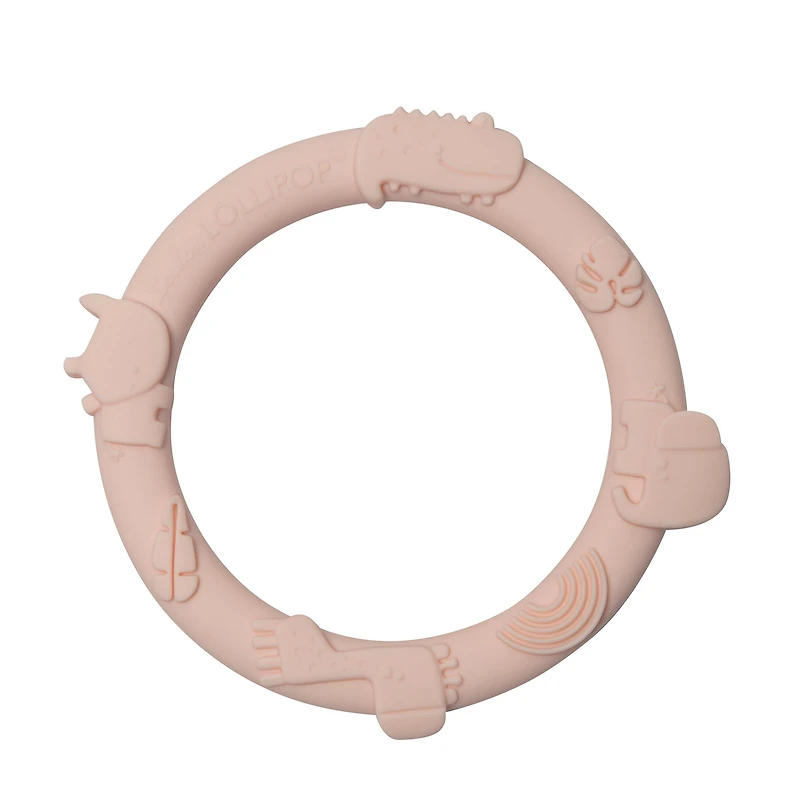 Teething Ring Set - Pink