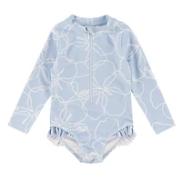 Maillot UV Manches Longues Hibiscus 3-24mois