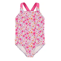 Flowers Swimsuit 2-14y