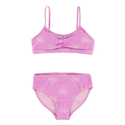 Bikini Texturé Palmiers 3-14ans