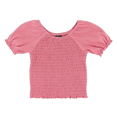 Cherries Pink Top 7-14