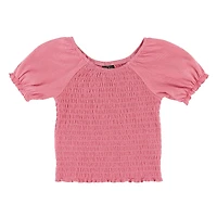 Cherries Pink Top 7-14