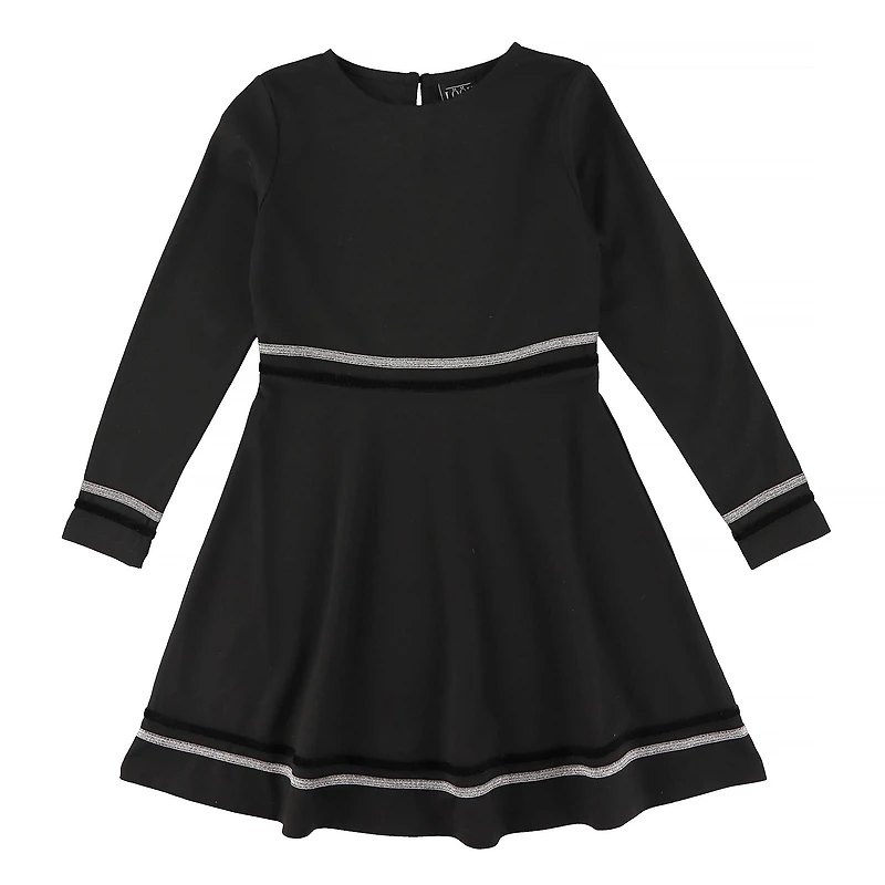 Robe Mélodie Noire 7-14ans
