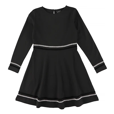 Melody Black Dress 7-14y