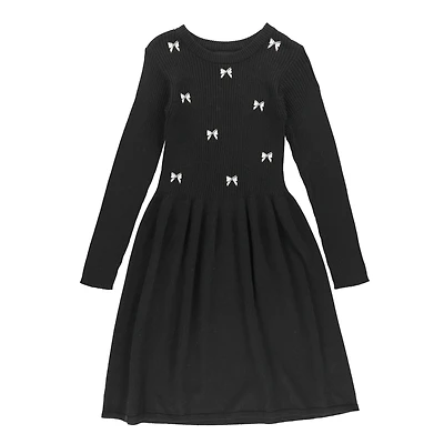 Robe Tricot Boucles Romance 7-14ans