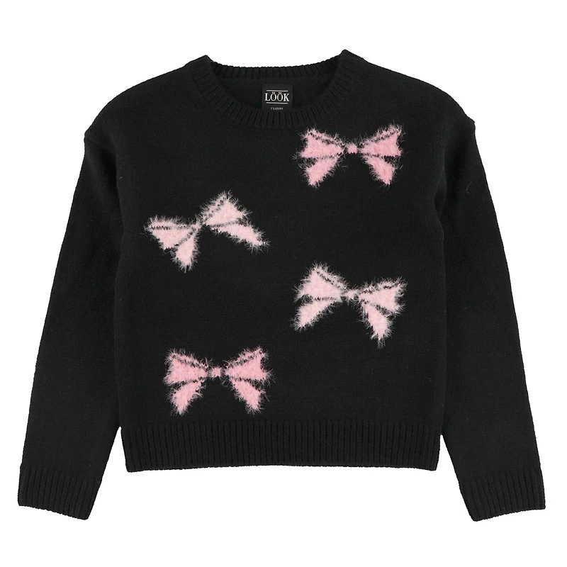 Pull Tricot Romance Boucles 7-14ans