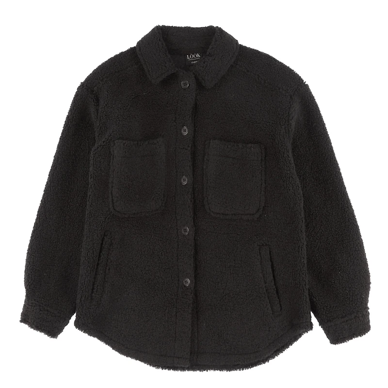 Veste Romance Noire 7-14ans