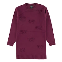 Bow & Blush Knit Dress 7-14