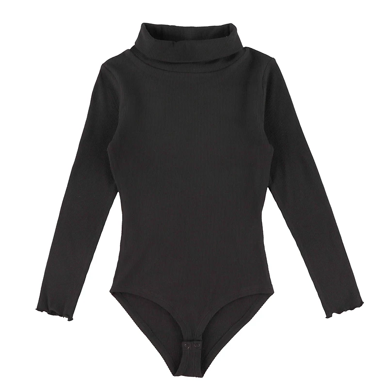Bow & Blush Rib Bodysuit 7-14