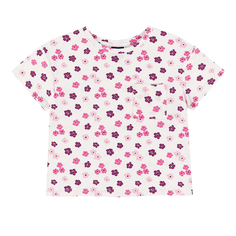 Bow & Blush Flower T-shirt7-14