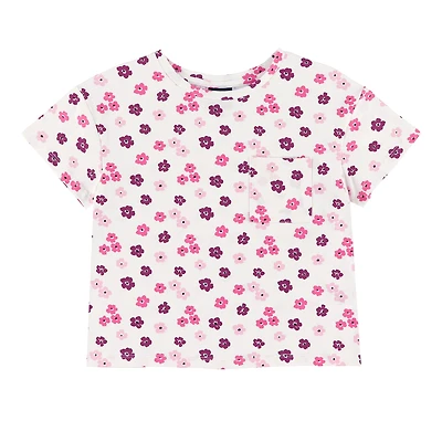 Bow & Blush Flower T-shirt7-14
