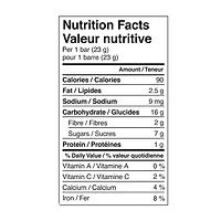Barres  à l'Avoine Bio - Oaty Chomps -  Framboise, Betterave et Chia ( à partir de 12 mois )