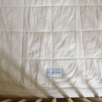 Ivory-Quilted Cover