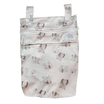 Elephants Double Bag