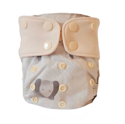 Elephant Nb Cloth Diaper 7-15
