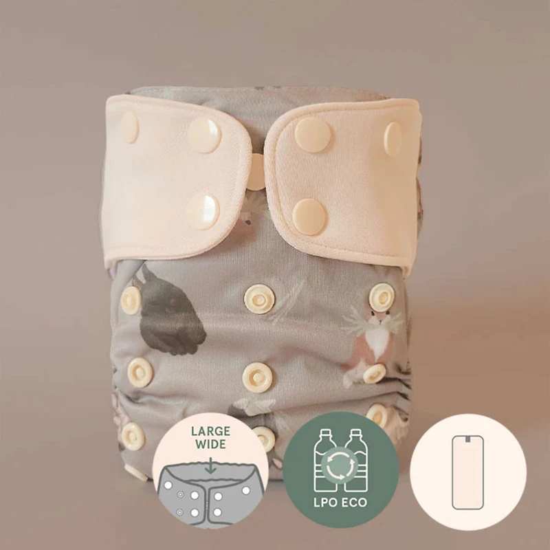 Bunnies Nb Cloth Diaper 7-15lb