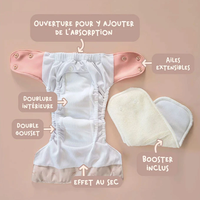 Bunnies Nb Cloth Diaper 7-15lb