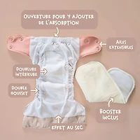 Bunnies Nb Cloth Diaper 7-15lb