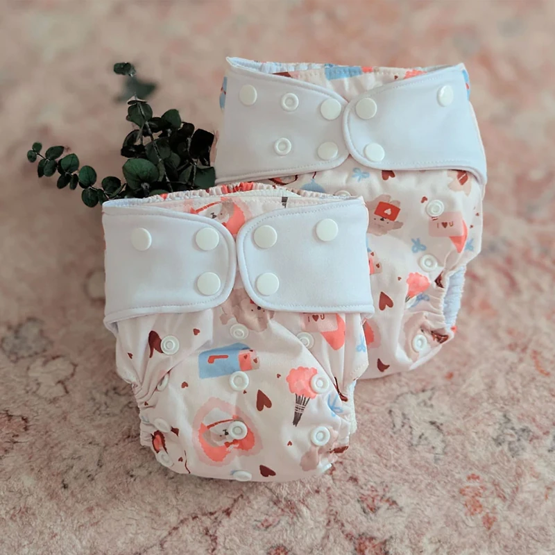 Couche Lavable Nouveau-né - Lettre