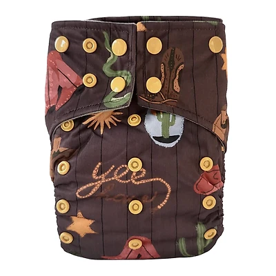 Evolution Washable Diaper - Cowboy