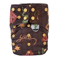 Evolution Washable Diaper - Cowboy