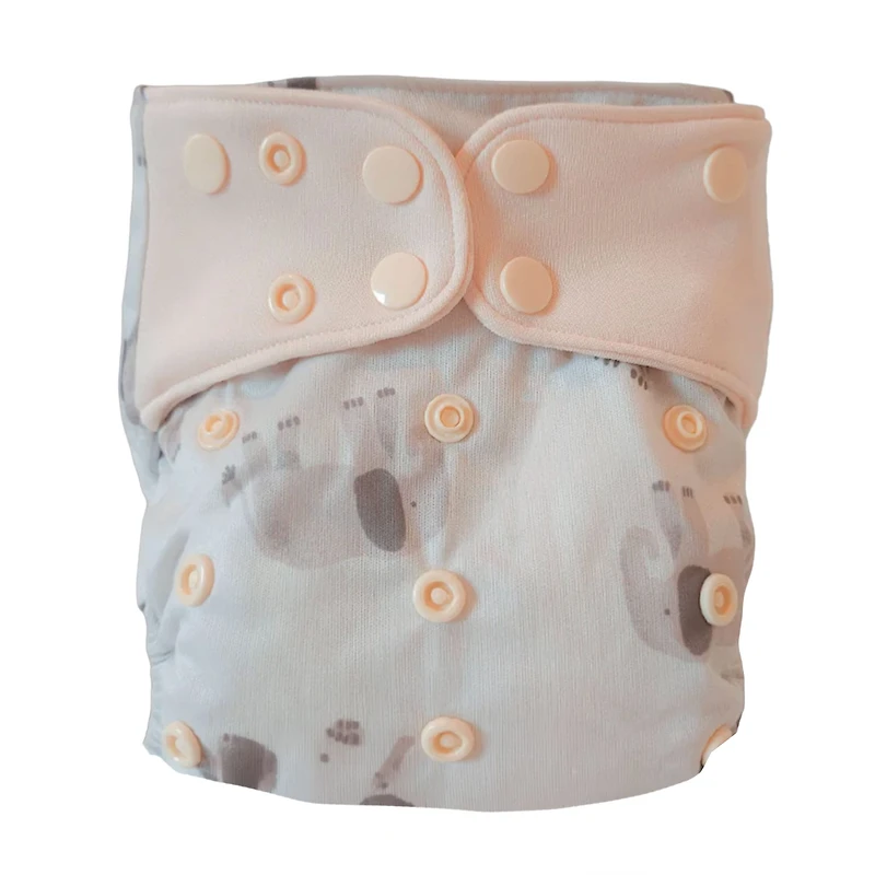 Couche Lavable Évolution 10-35lb - Éléphants