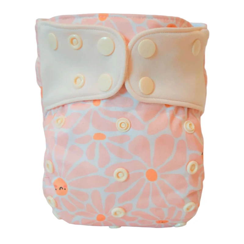 Flowers Cloth Diaper 8-35lb