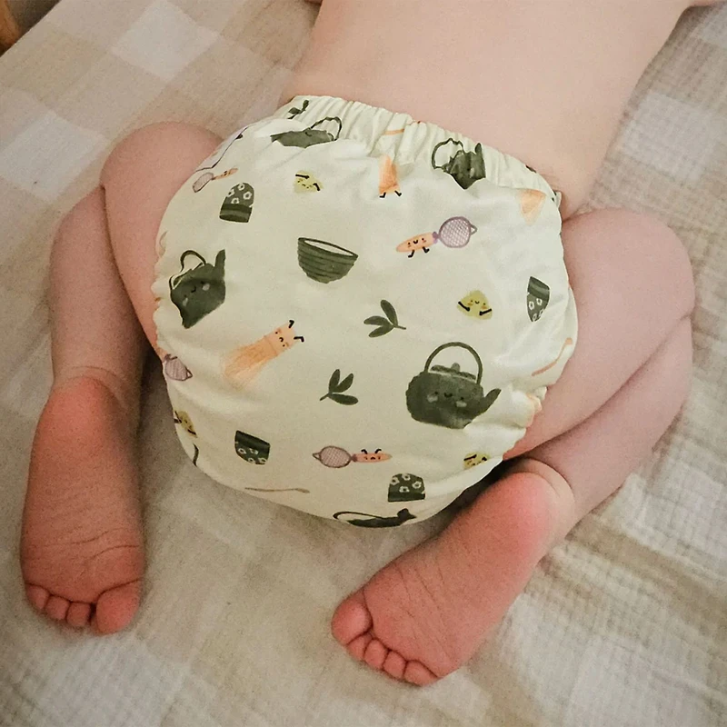 Couche Lavable Évolution -  Matcha 10-35lb