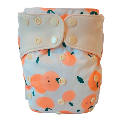 Orange Cloth Diaper 8-35lb