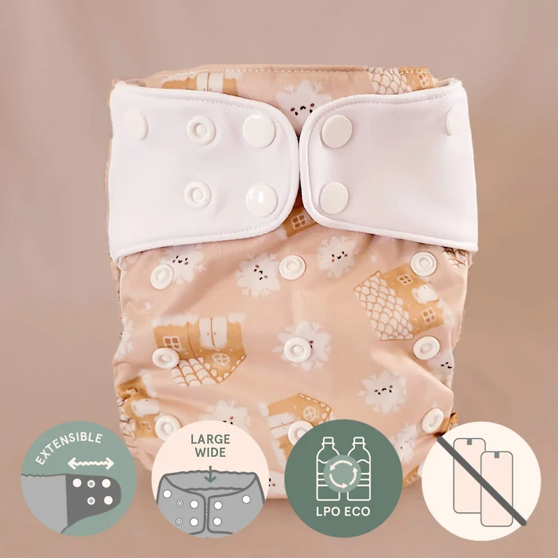 Gingerbread Cloth Diaper