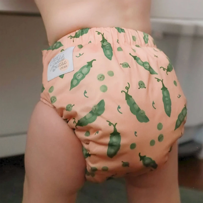 Couche Lavable Évolution -  Pois 10-35lb