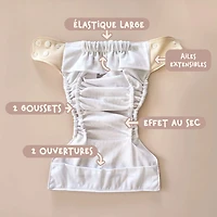 Couche Lavable Évolution -  Prince 10-35lb