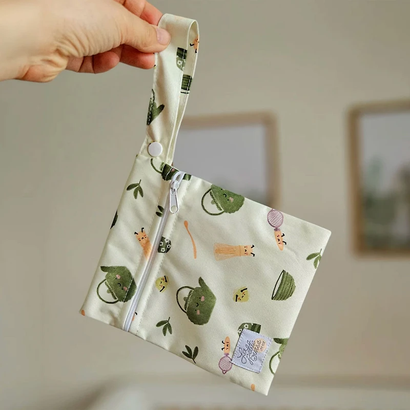Mini Sac Lavable - Matcha