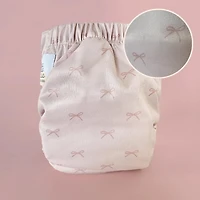 Bow Newborn Cloth Diaper