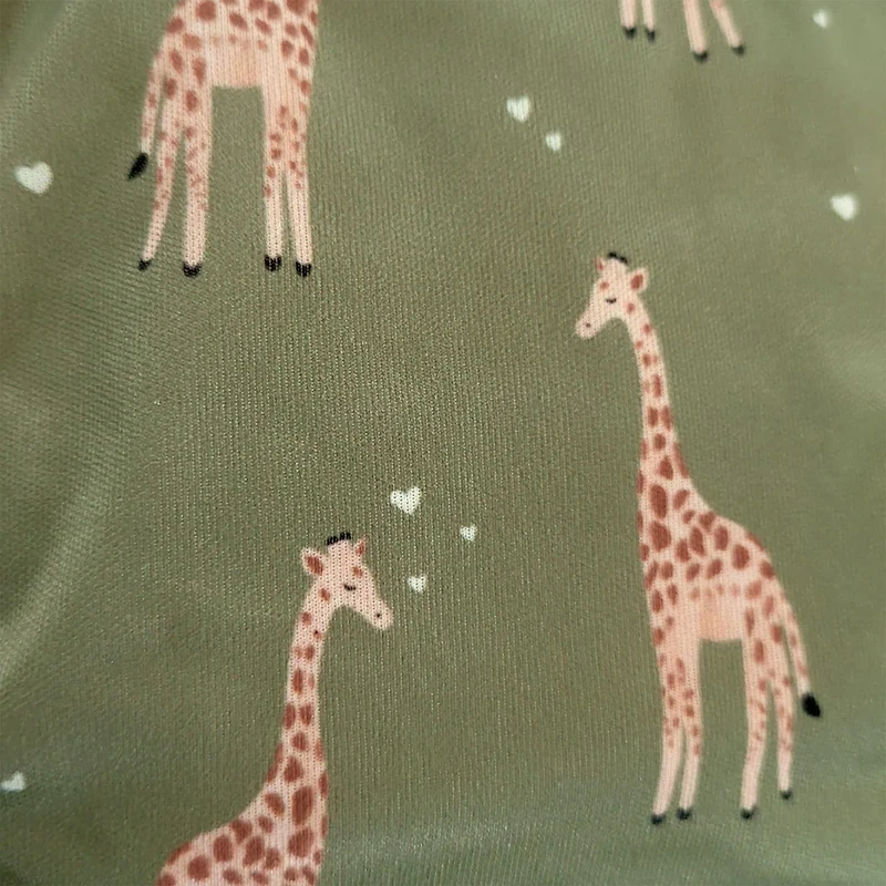 Large Elastic Cloth Diaper 10-35lb -Giraffe