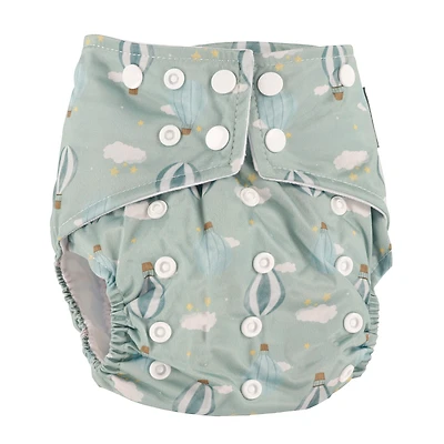 Large Elastic Cloth Diaper 10-35lb - Hot Balloon 