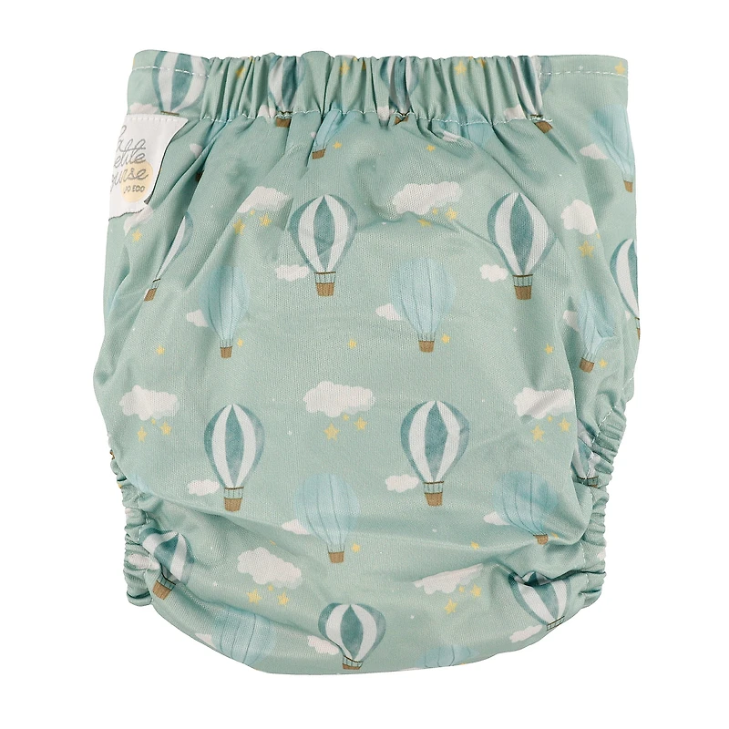 Couche Lavable Élastique Large 10-35lb - Montgolfière