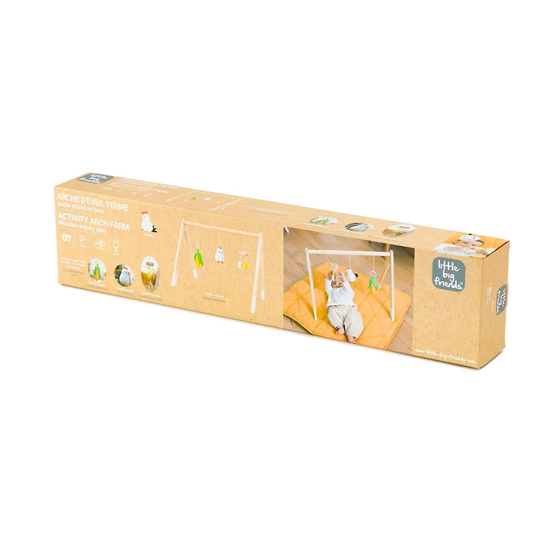 Wooden Activity Gym - Ocean