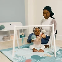 Wooden Activity Gym - Ocean