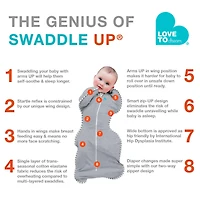 Swaddle Up Original Medium 13-19lb - Gray